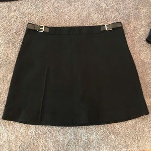 Express black mini skirt